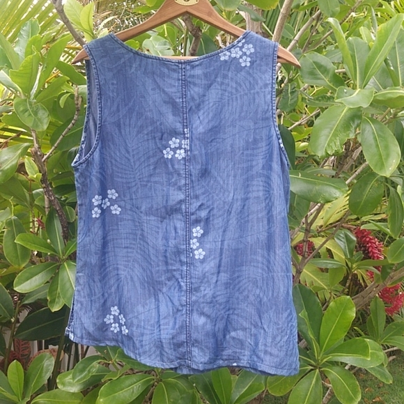 Plumeria And Palms Tank - Picture 4 of 5